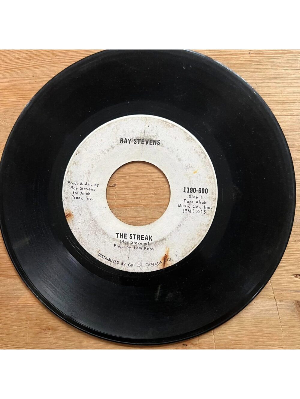Ray Stevens - The Steak/You've got the Music Inside 45rpm VG+ R18
